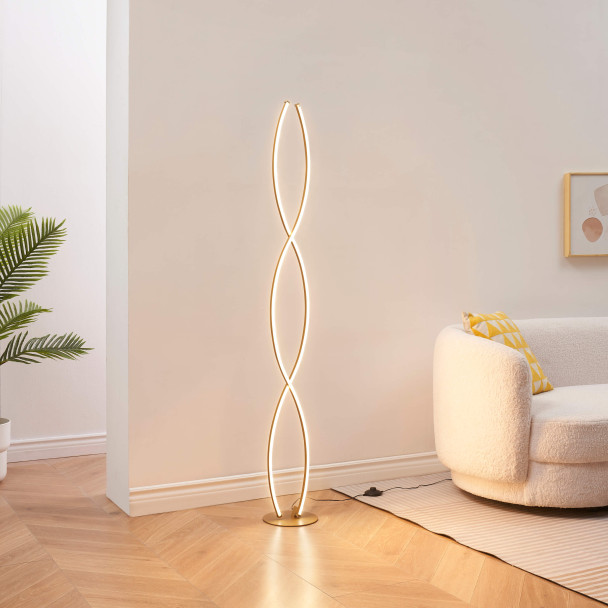 Estructura dorada elegante y sofisticada - Orionis