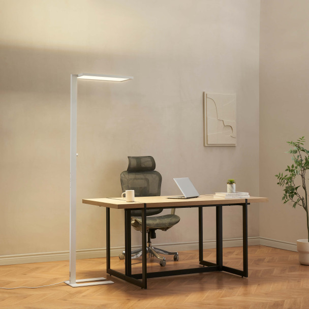 Lámpara LED vertical con luz indirecta sin deslumbrar - Ephan