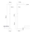 Lámpara LED profesional de alta gama, ideal para áreas de trabajo - Ephan