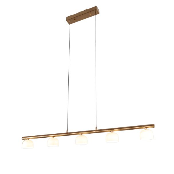 Lámpara colgante dorada minimalista cocina o comedor - Nysséa