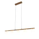 Lámpara colgante dorada minimalista cocina o comedor - Nysséa