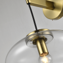 Aplique de pared globo colgante de diseño - Milenzo