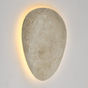 Luminaria de travertino estilo minimalista - Calix