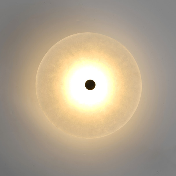Luminaria mármol blanco decorativa - Lilasea