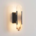 Aplique de diseño alabastro marmoleado luz cálida - Enola