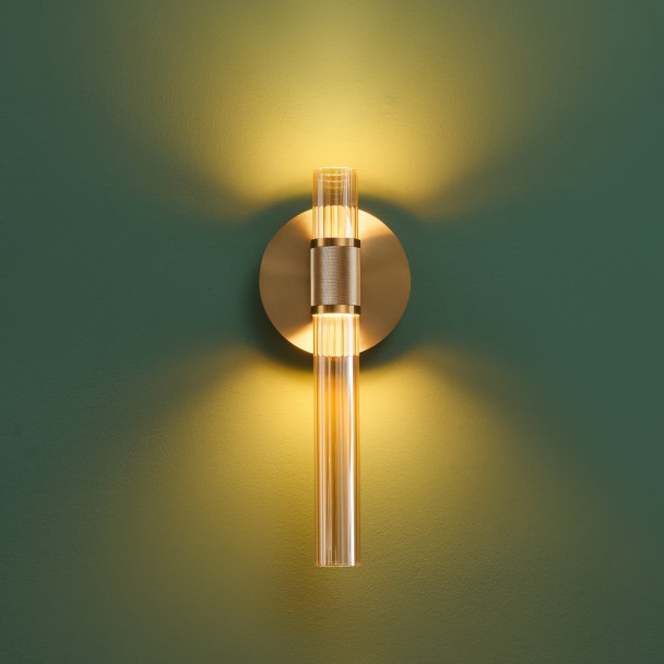 Aplique de pared dorado diseño lujoso - Cyllia