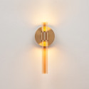 Aplique de pared dorado diseño luminoso - Cyllia