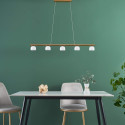 Lámpara colgante moderna dorada diseño lineal - Nysséa