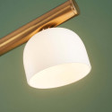 Lámpara colgante de diseño dorada luz LED - Nysséa