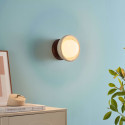 Aplique de pared travertino madera moderno - Pietra