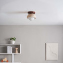 Aplique de pared travertino luz suave - Pietra