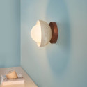 Plafón travertino y madera chic - Pietra