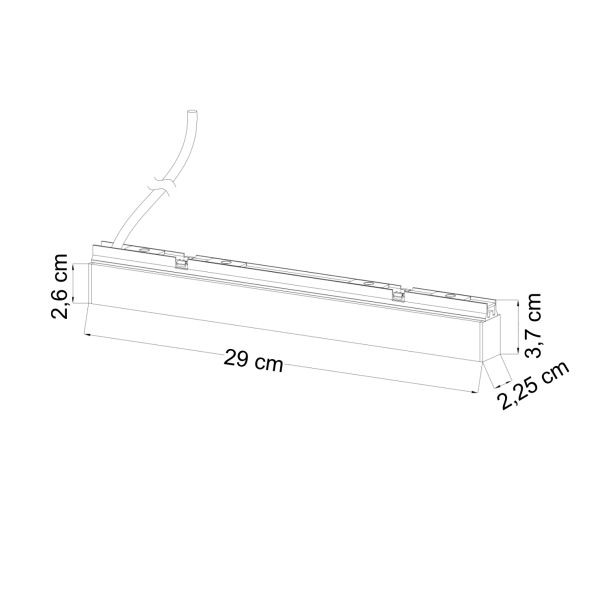 Driver para rail blanco - Lyne