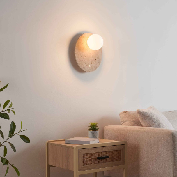 Aplique de pared de piedra diseño - Oré