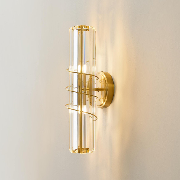 Aplique dorado de pared estilo contemporáneo - Daryna