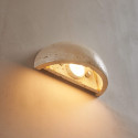 Aplique de pared de piedra paso elegante - Sève