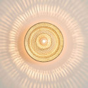 Luminaria de techo ratán motivo cálido - Serelina