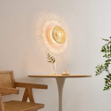 Iluminación de techo ratán motivo luminoso - Serelina