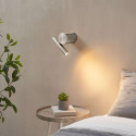 Aplique luz de lectura diseño cromado - Isévia