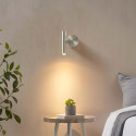 Luz de lectura mural cromada elegante - Isévia