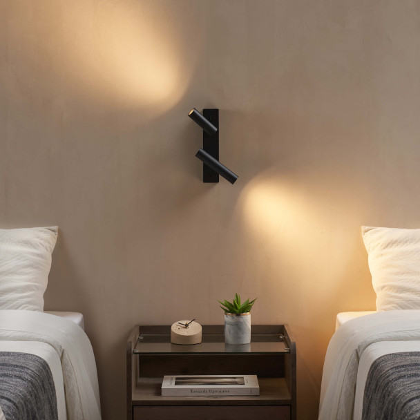Aplique de pared doble foco - Elenka