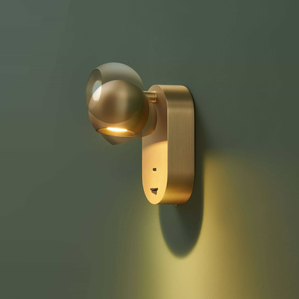 Aplique de pared LED con interruptor - Yvan