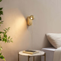 Aplique de pared con luz de lectura moderno - Yvan