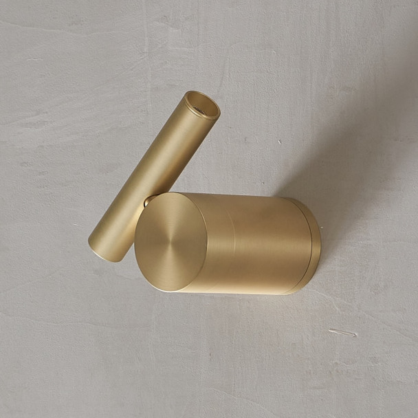 Aplique de pared acabado dorado - Isévia