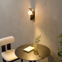 Aplique de pared negro práctico para entrada - Matalia