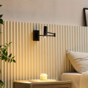 Aplique negro de diseño perfecto para hotel u oficina - Rimio