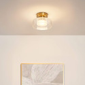 Luminaria de latón elegante estilo contemporáneo - Valdo