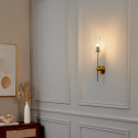 Aplique de pared moderno dorado - Sérénia