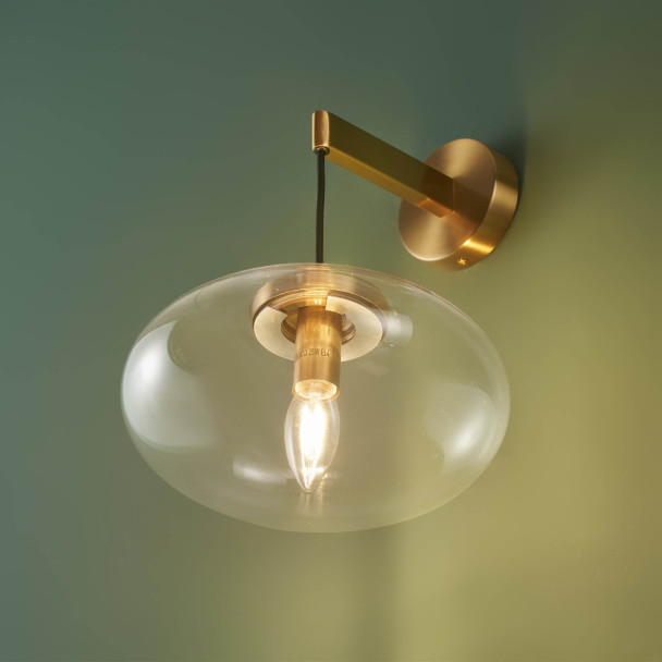 Aplique de pared dormitorio elegante - Milenzo