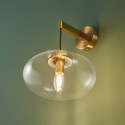 Aplique de pared dormitorio elegante - Milenzo
