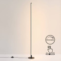 Lámpara de pie negra elegante para interior tendencia - Sloane