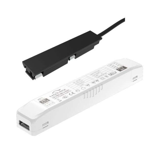 Fuente alimentación para rail negro - Lyne