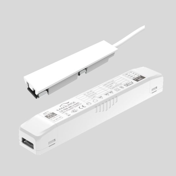 Fuente alimentación para rail blanco - Lyne