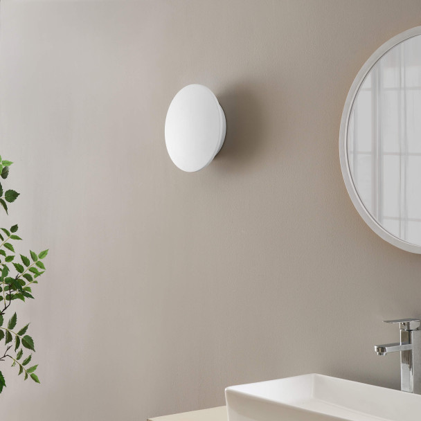 Aplique de diseño blanco para interior moderno - Lunar