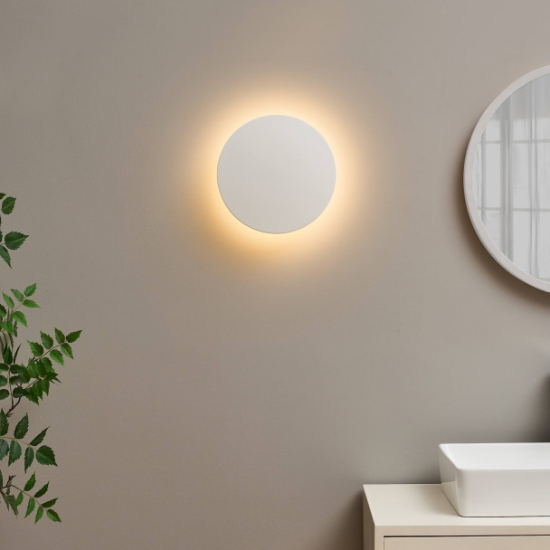 Luminaria LED redonda perfecta para recibidor - Lunar