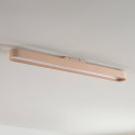 Iluminación lineal beige LED regulable 115 cm - Oswin