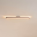 Iluminación lineal beige LED regulable 115 cm - Oswin