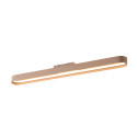 Iluminación lineal beige LED regulable 115 cm - Oswin