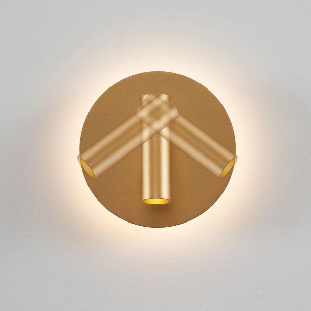 Luz de lectura moderna doble LED con...