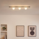 Plafón negro moderno - Lyne
