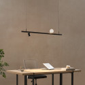 Colgante led negro minimalista - Lyne