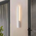 Aplique LED blanco rectangular con iluminación indirecta IP54 - Noméris