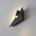 Lote de dos luces de pared negras | Elaris