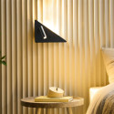 Dos lámparas de pared LED negras | Elaris