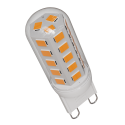 Bombilla LED G9 de 3W regulable - blanco cálido