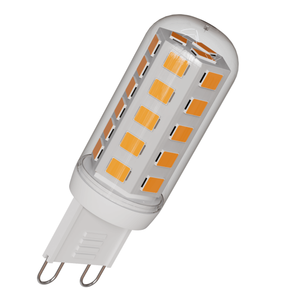 Bombilla LED G9 de 3W regulable - blanco cálido